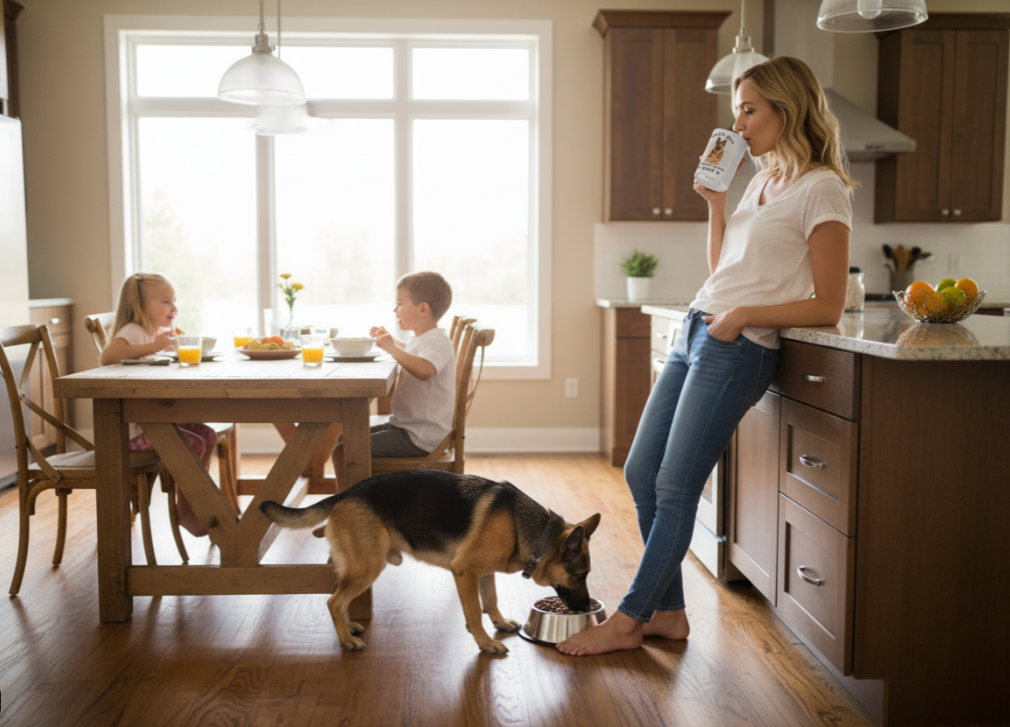 German Shepherd Mom - Premium Ceramic Coffee Mug