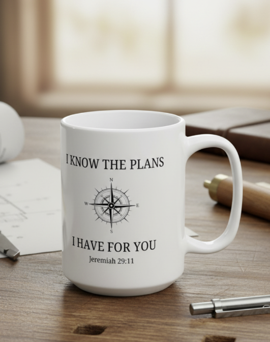 The Architect: Jeremiah 29:11 Premium 15oz Mug