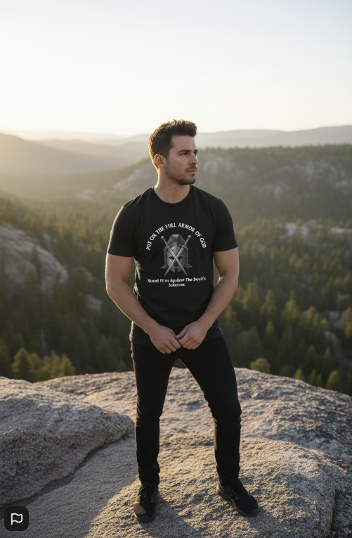 FULL ARMOR OF GOD - Heavyweight Graphic T-Shirt