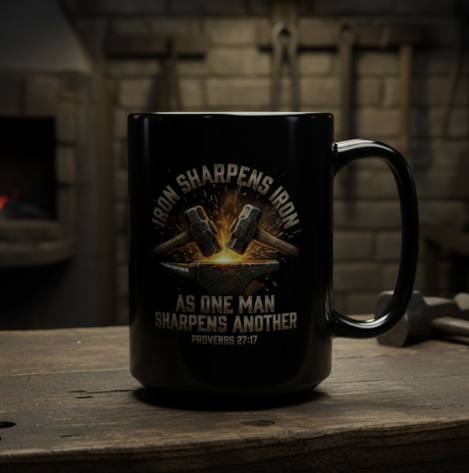 Iron Sharpens Iron - Blacksmith Edition (Proverbs 27:17)