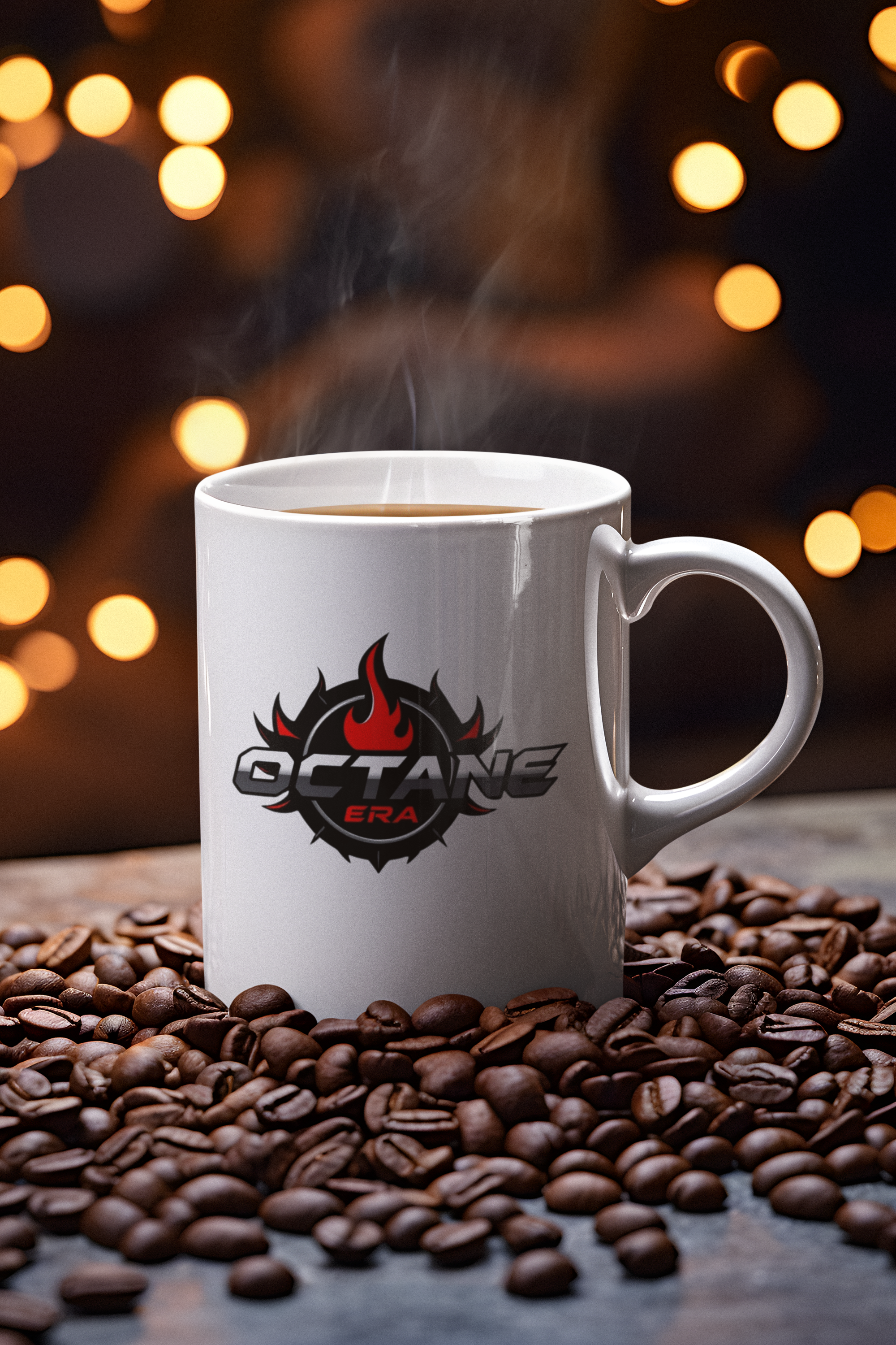 Octane Era Ceramic Mug, (11oz, 15oz)