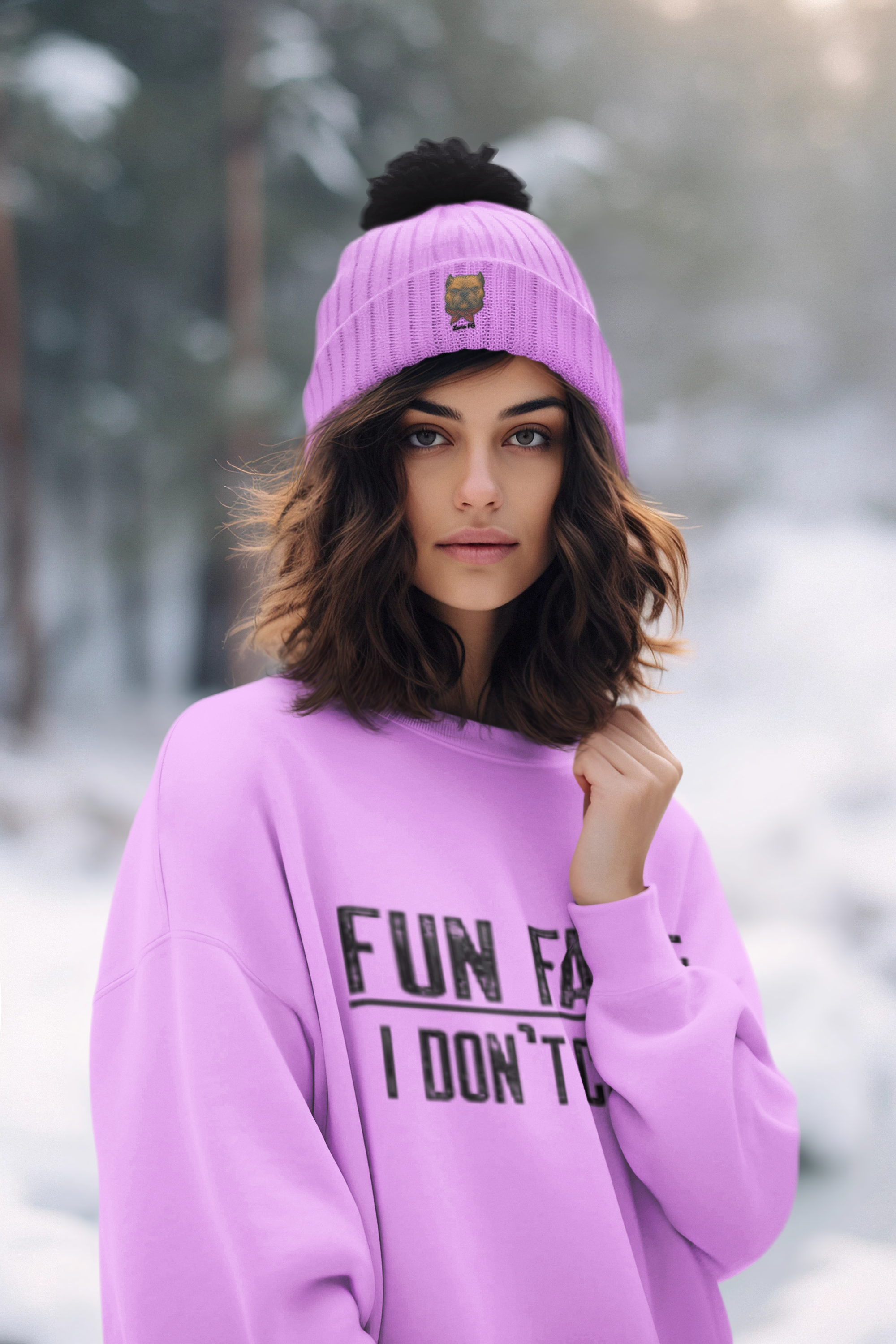 Fun Fact: I Don’t Care Sweatshirt – Sarcastic Graphic Pullover