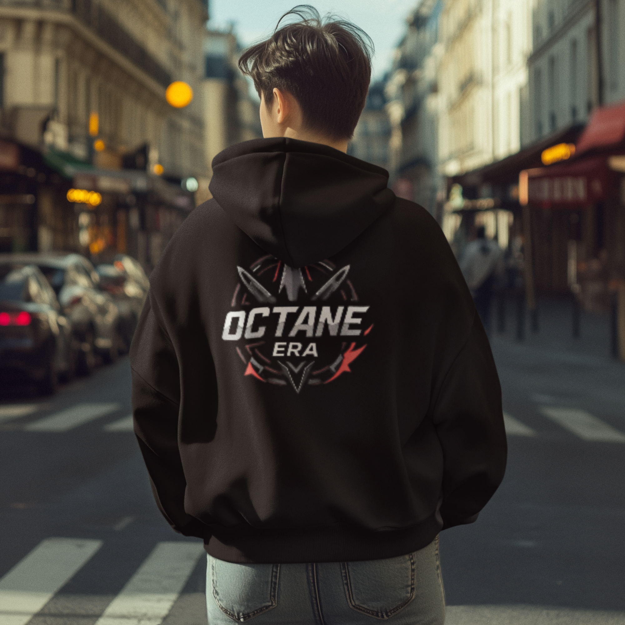 Octane Era Unisex Heavy Blend Hoodie | Gaming Sweatshirt, Cool Gift for Gamers, Cozy Style, Everyday Wear, Driving Enthusiast Gift