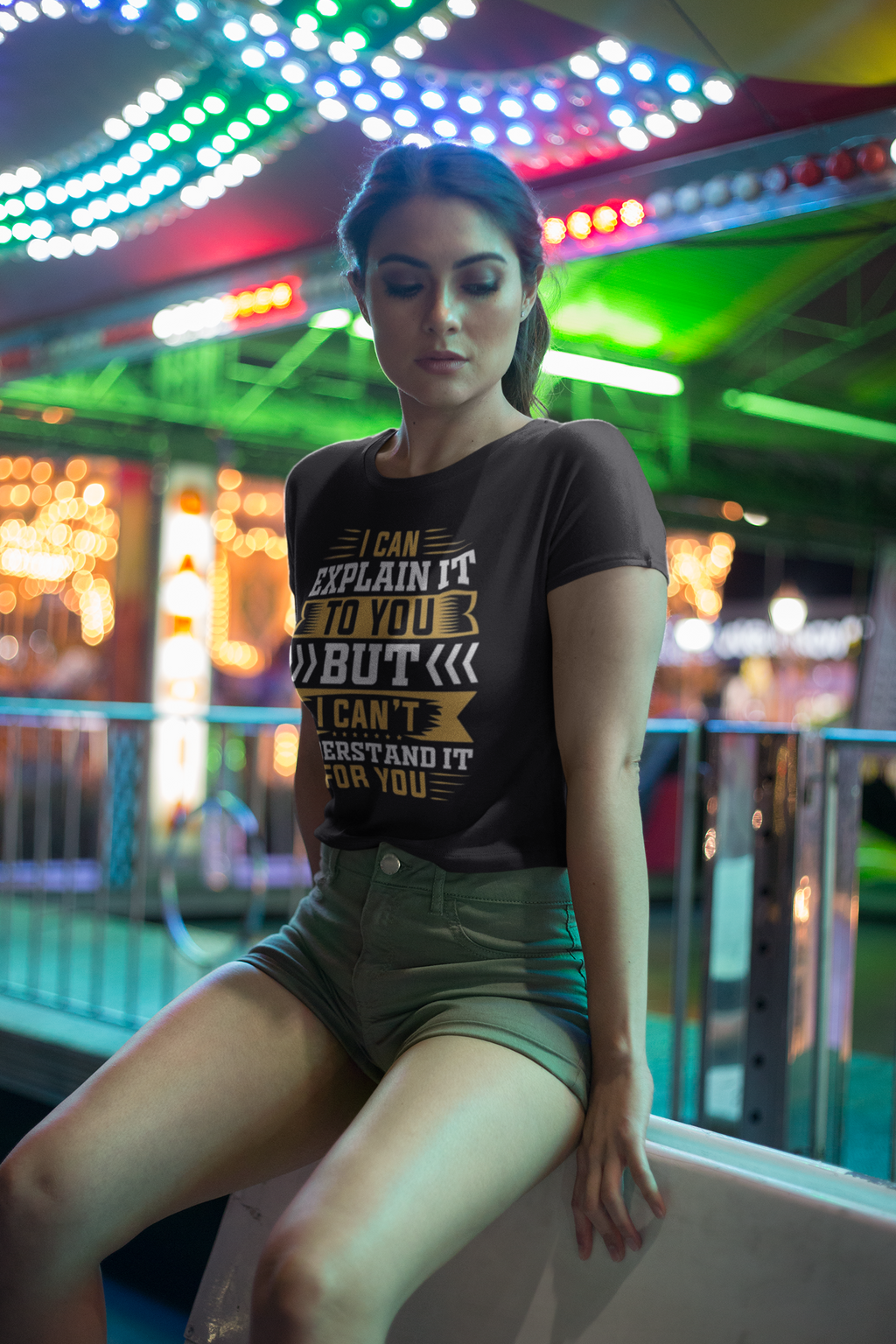 Sarcastic Quote T-Shirt – I Can Explain It to You But I Can’t Understand It for You