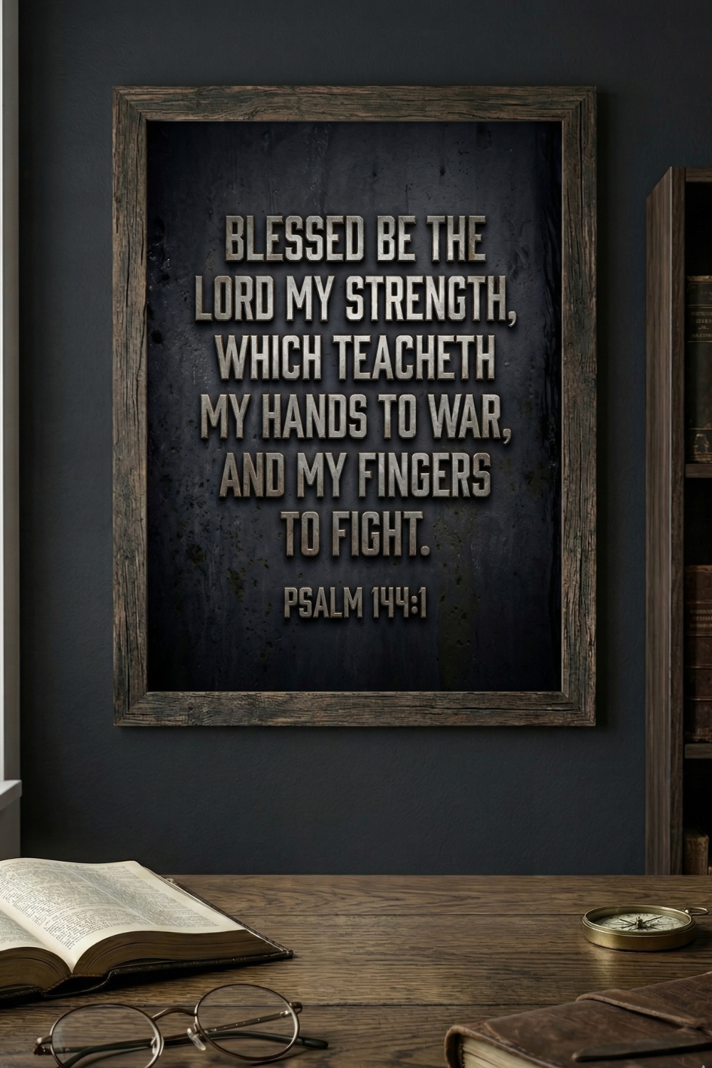 Psalm 144:1 Wall Art