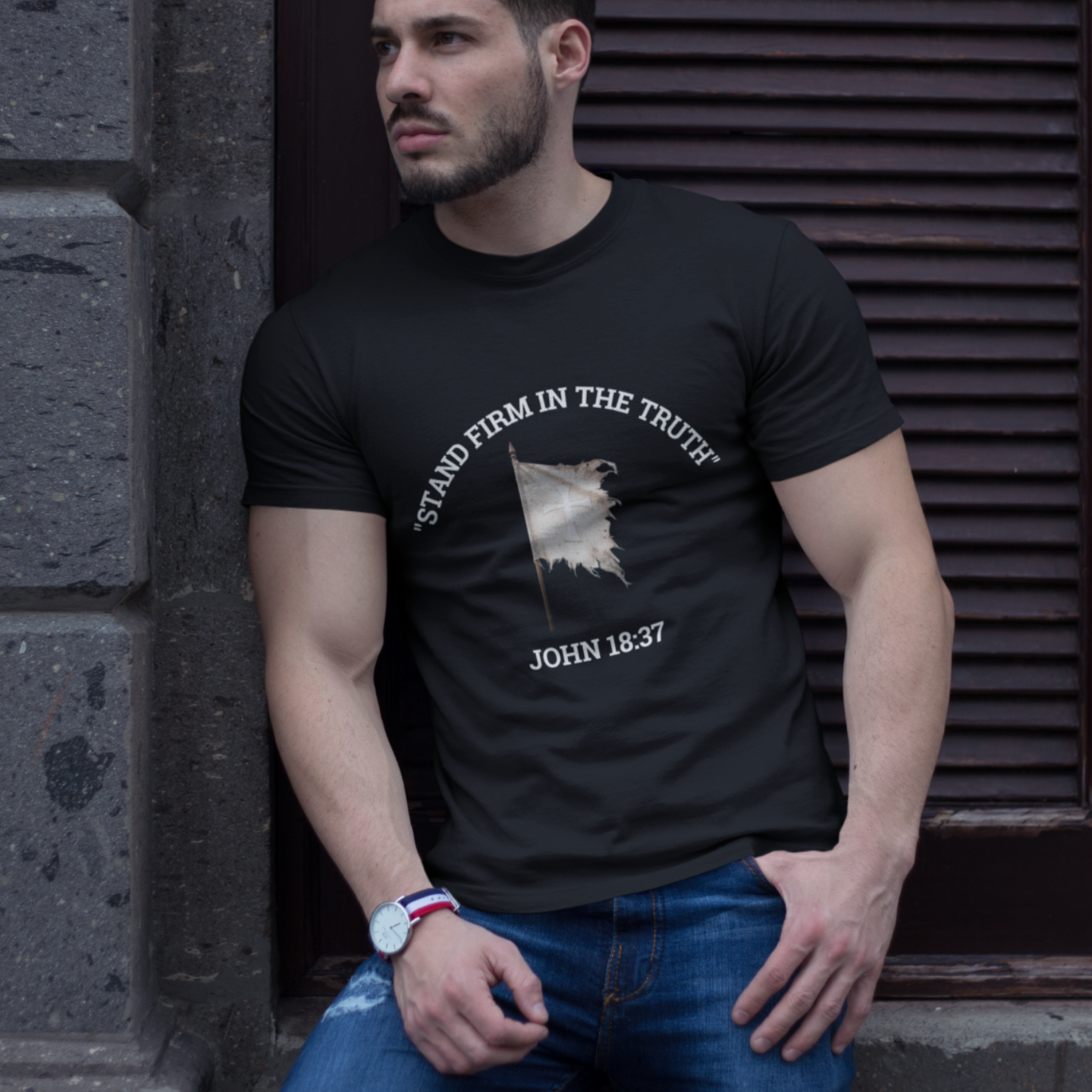Stand Firm Tattered Standard T-Shirt