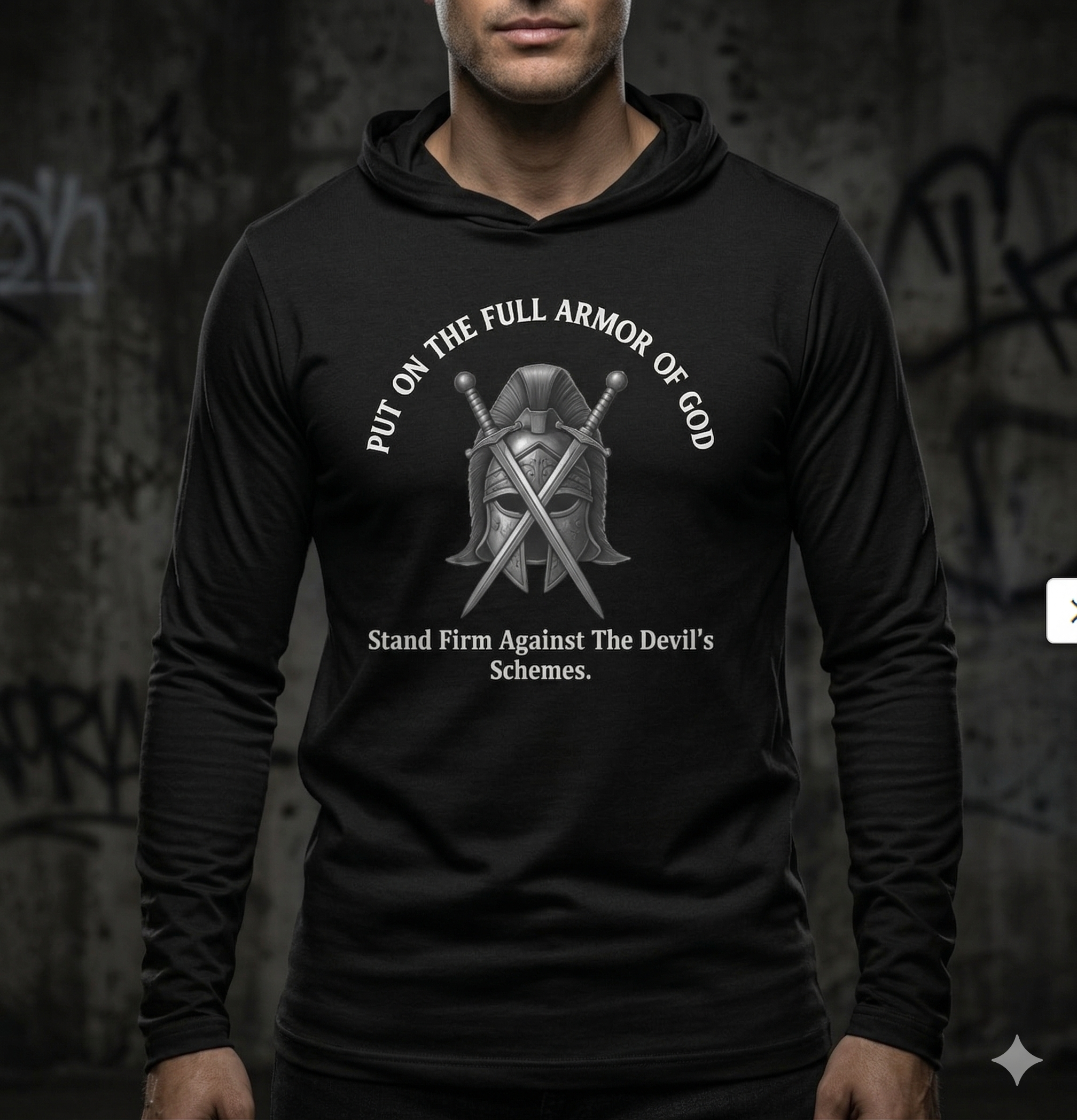 Armor of God Tactical Long-Sleeve Hoodie