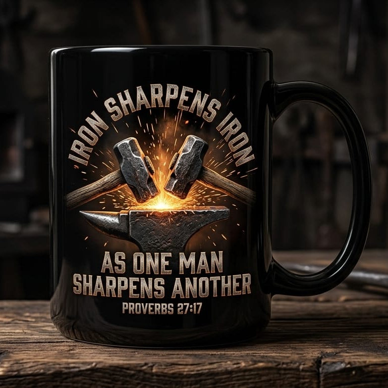 Iron Sharpens Iron - Blacksmith Edition (Proverbs 27:17)