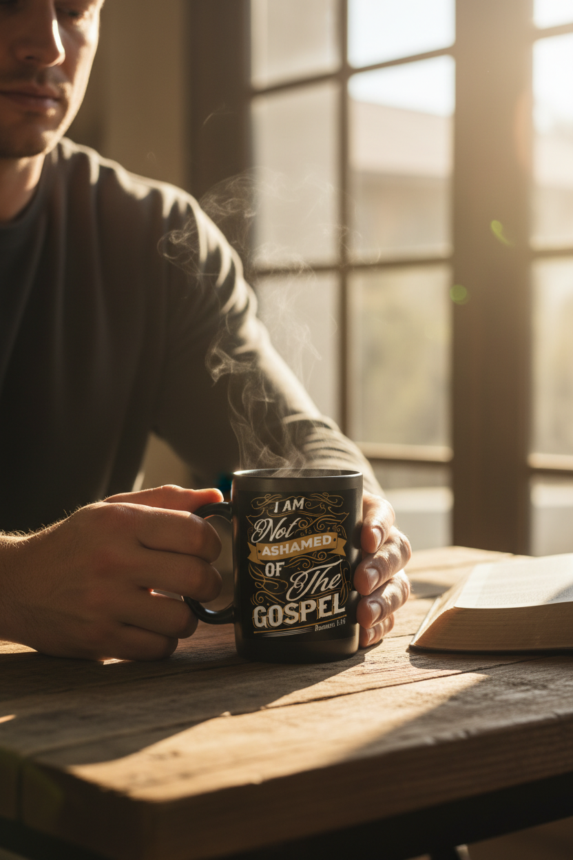 Man with Bible - Morning Devotion