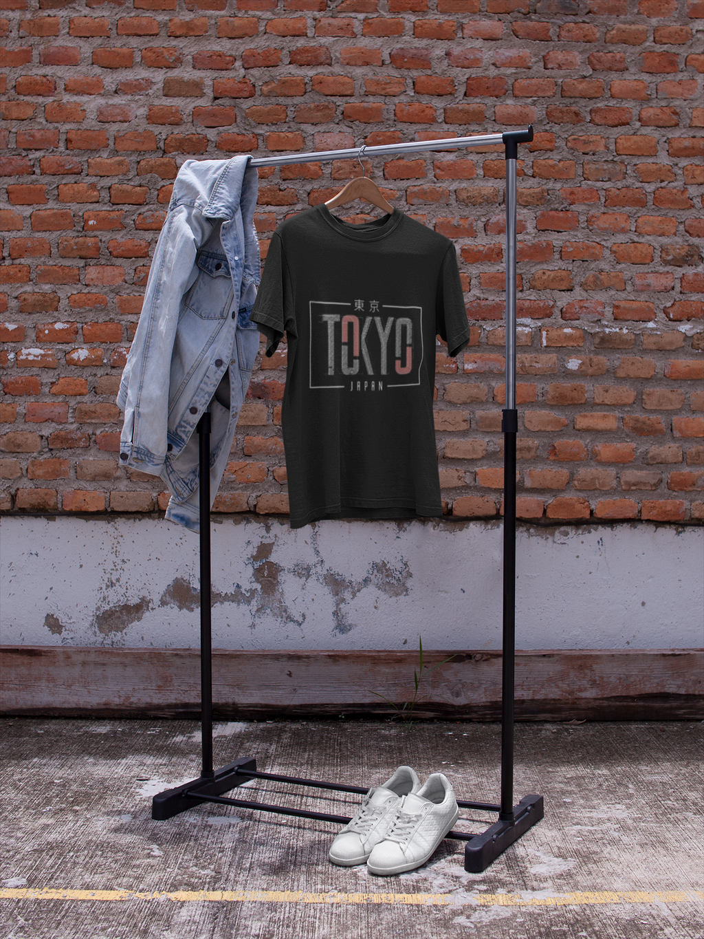 Tokyo Japan Industrial Graphic T-Shirt - Modern Streetwear Style Tee