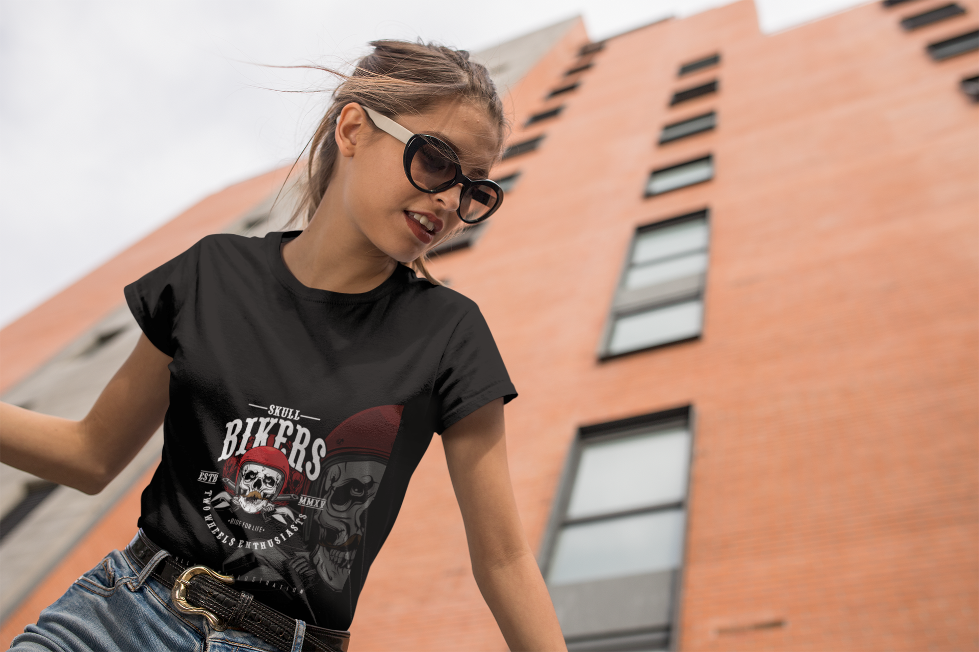 Astronaut Helmet Graphic T-Shirt — Retro Space Pilot Design