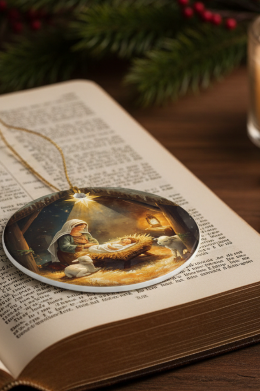 Nativity Ornament Lifestyle