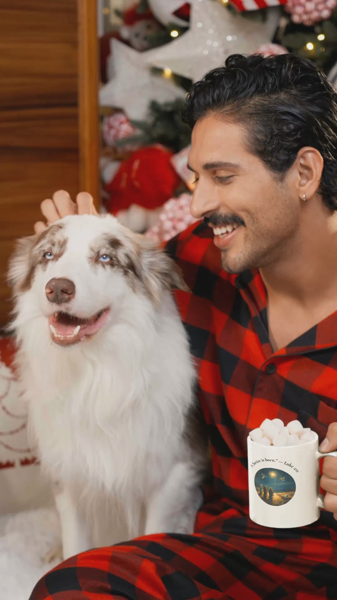 A Savior Is Born — Luke 2:11 Christmas Mug 11oz & 15oz