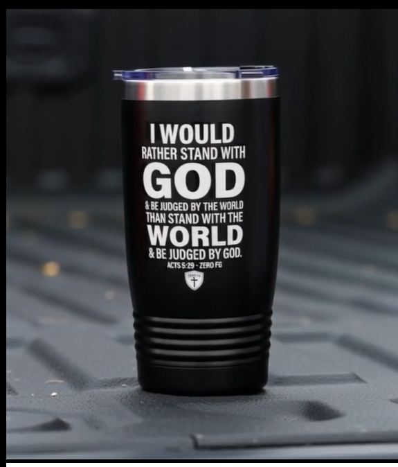Stand With God Ringneck Tumbler, 20oz