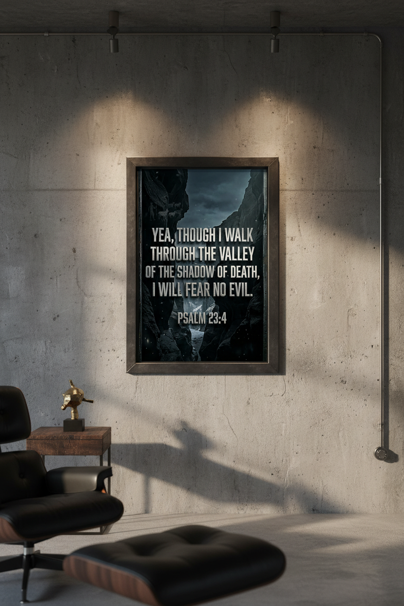 Psalm 23:4 Lifestyle Mockup