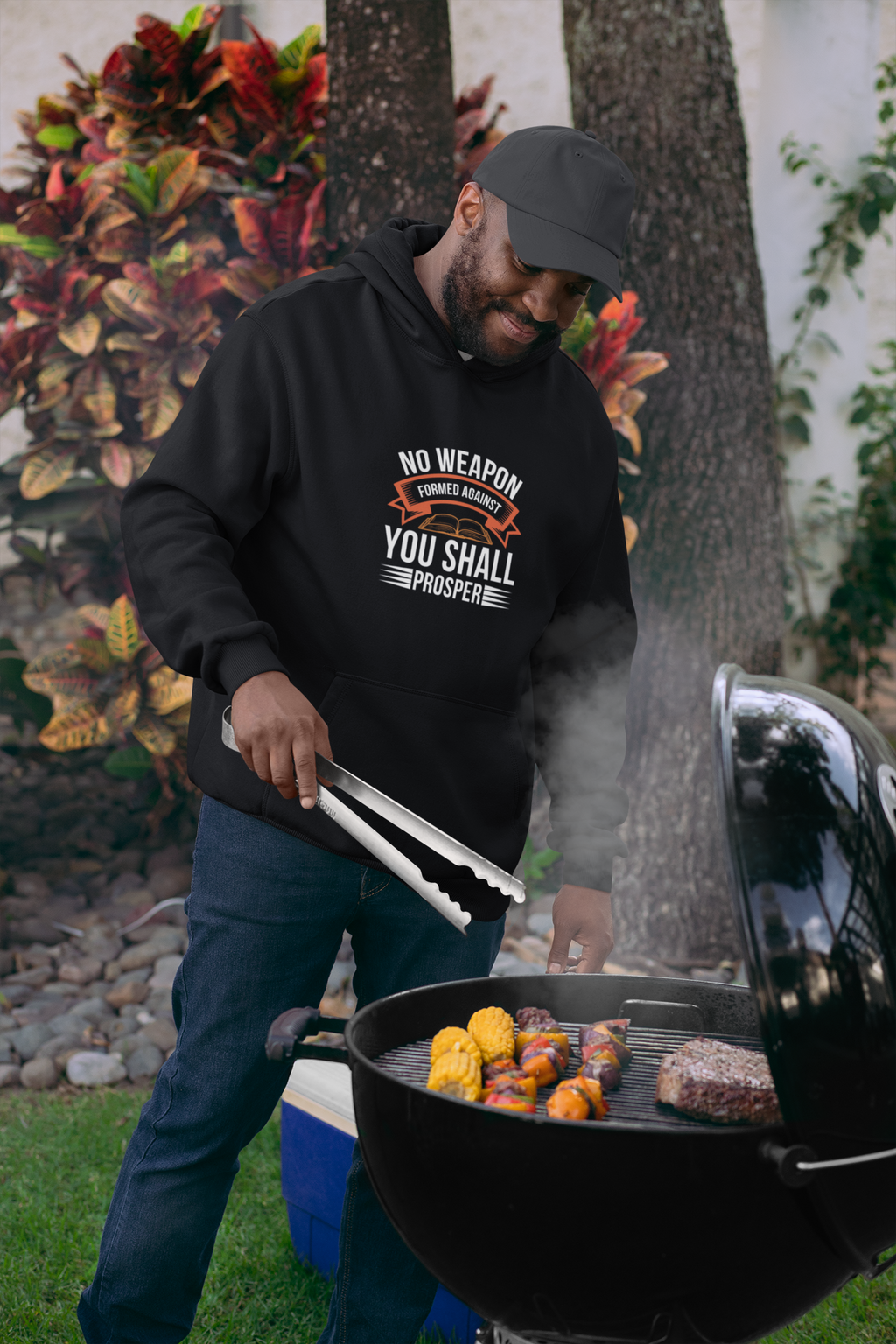 No Weapon Formed Against You Shall Prosper | Faith vs Fear Hoodie