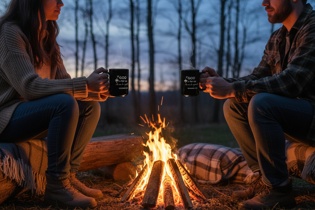 Romans 8:31 Mug Campfire Lifestyle