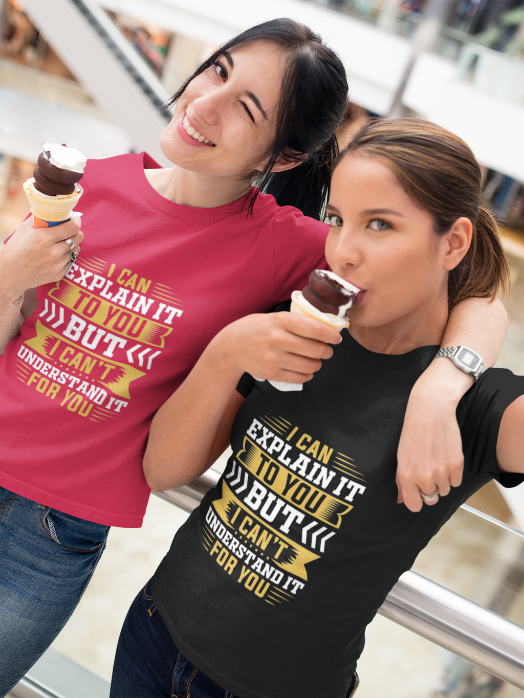 Sarcastic Quote T-Shirt – I Can Explain It to You But I Can’t Understand It for You