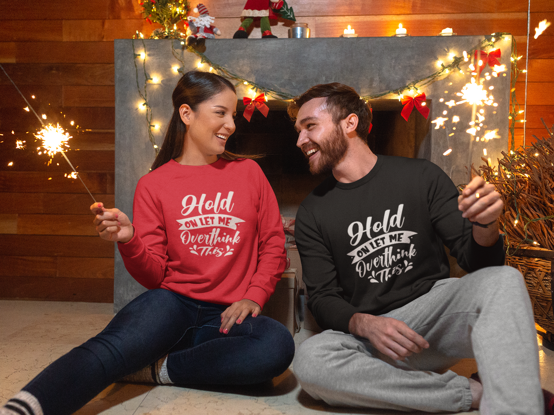 Hold On Let Me Overthink This | Classic Unisex Sweatshirt