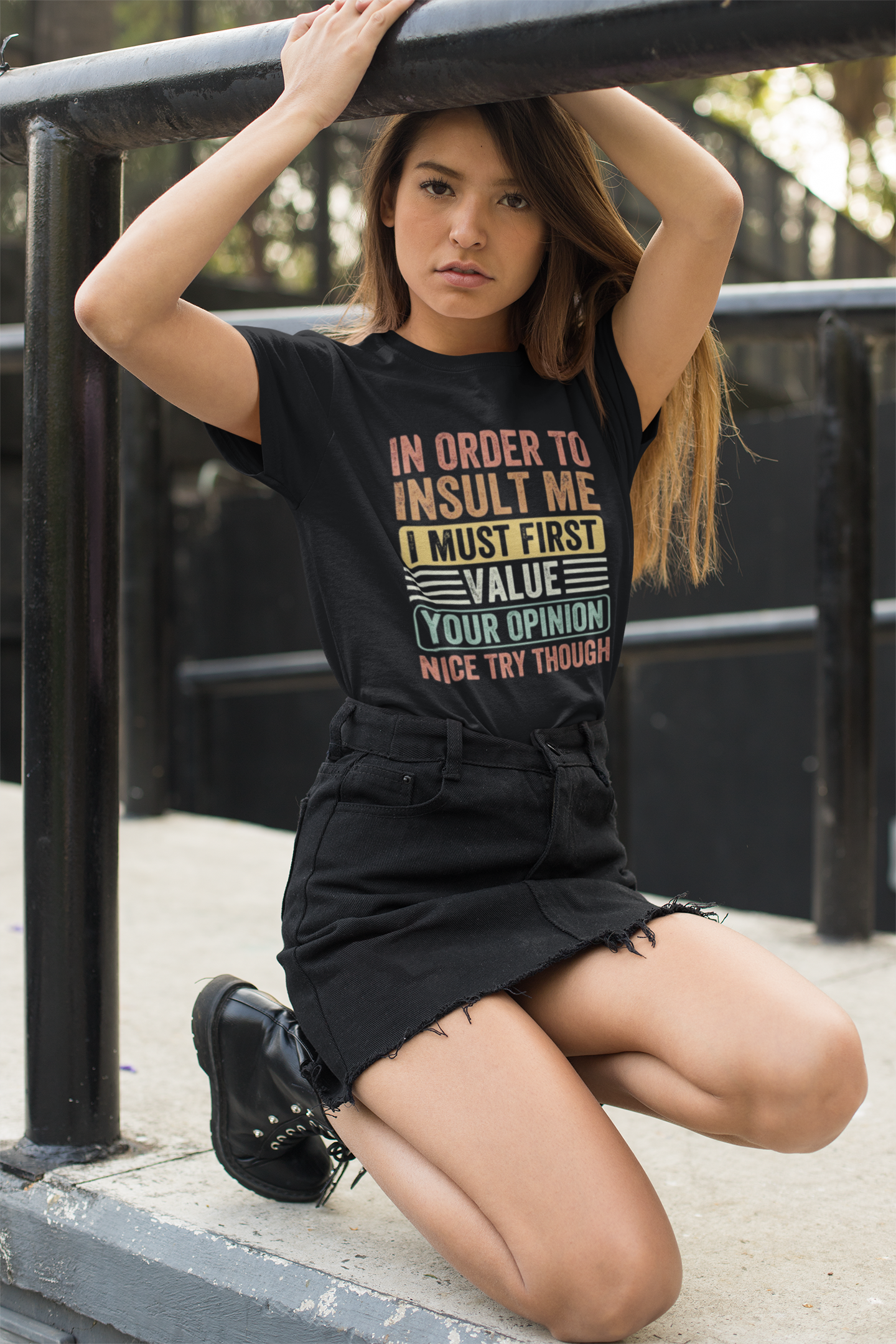 Sarcastic Opinion T-Shirt – Funny Graphic Tee for Men and Women