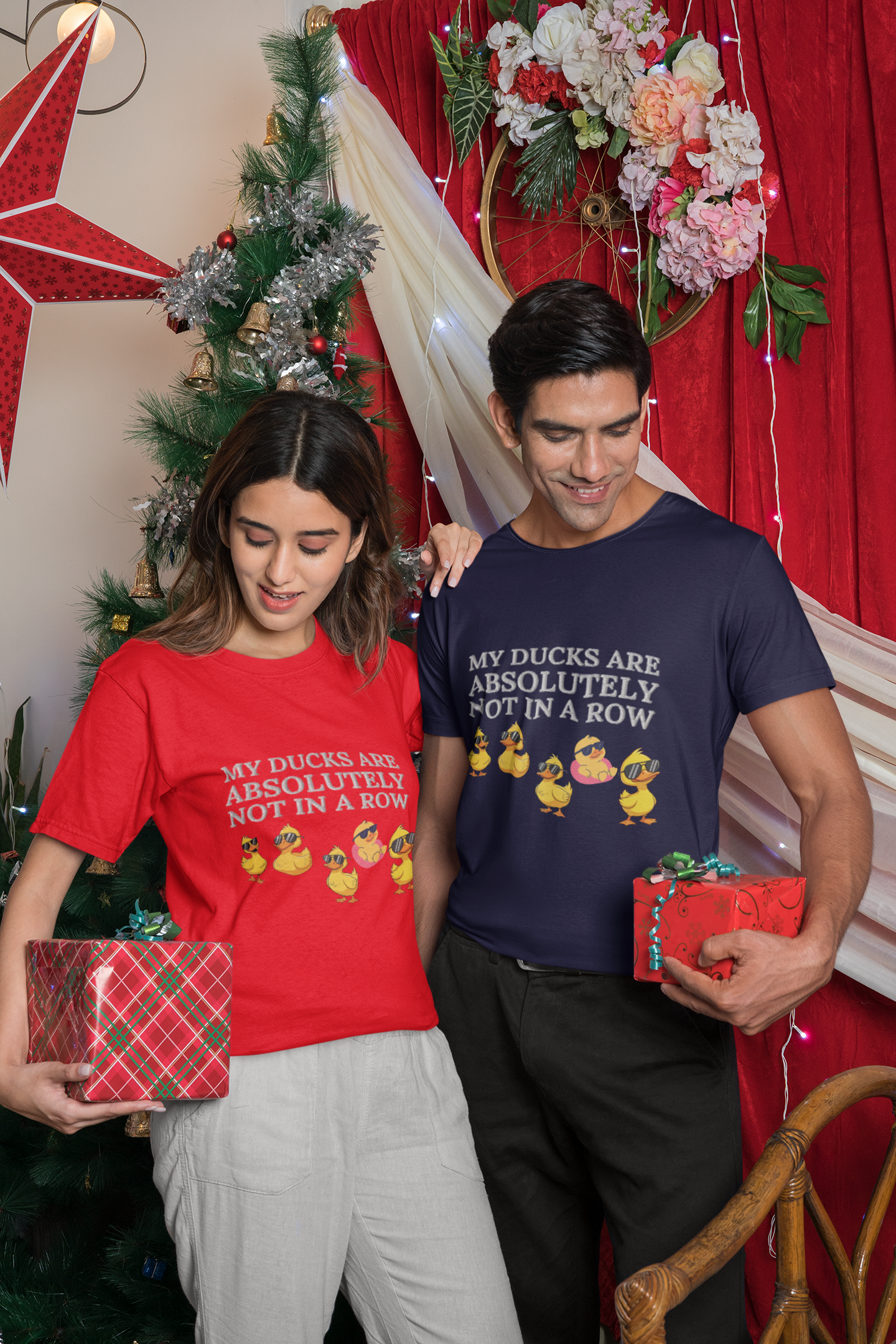 My Ducks Are Not in a Row T-Shirt – Funny Duck Shirt – Humor Gift for Women & Men – ZeroFG Tee