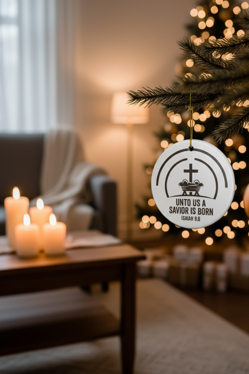 Unto Us a Savior Is Born Lifestyle