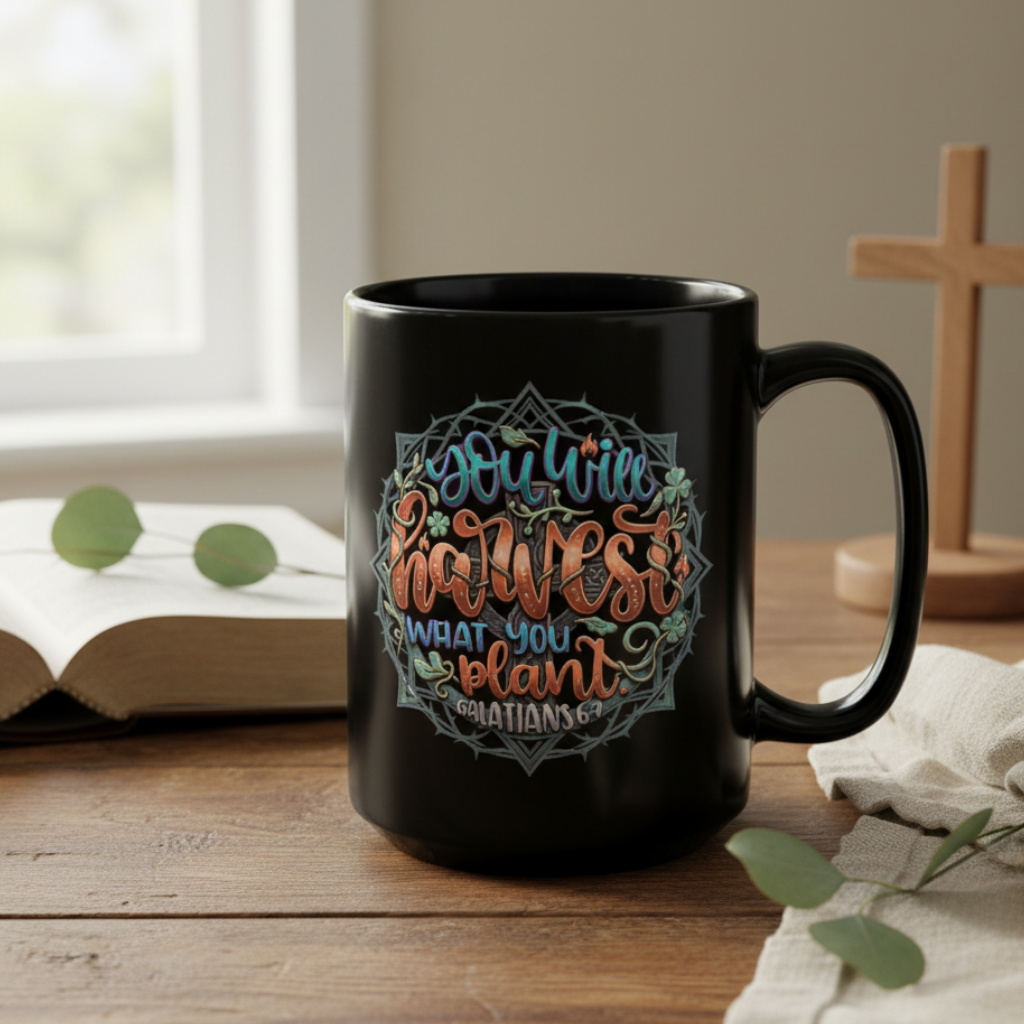You Will Harvest What You Plant Lifestyle Mug